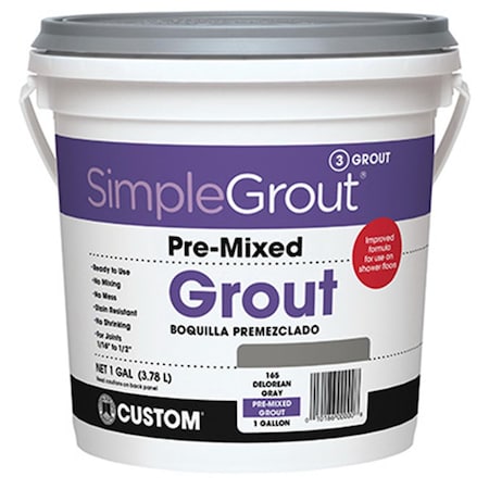 Homepage PMG091-2 Gallon- Pre-Mixed Grout- Natural Gray HO3847254